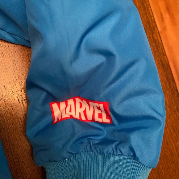 Marvel Red and Blue Superhero Kids Costume Jacket - Picture 4 of 10